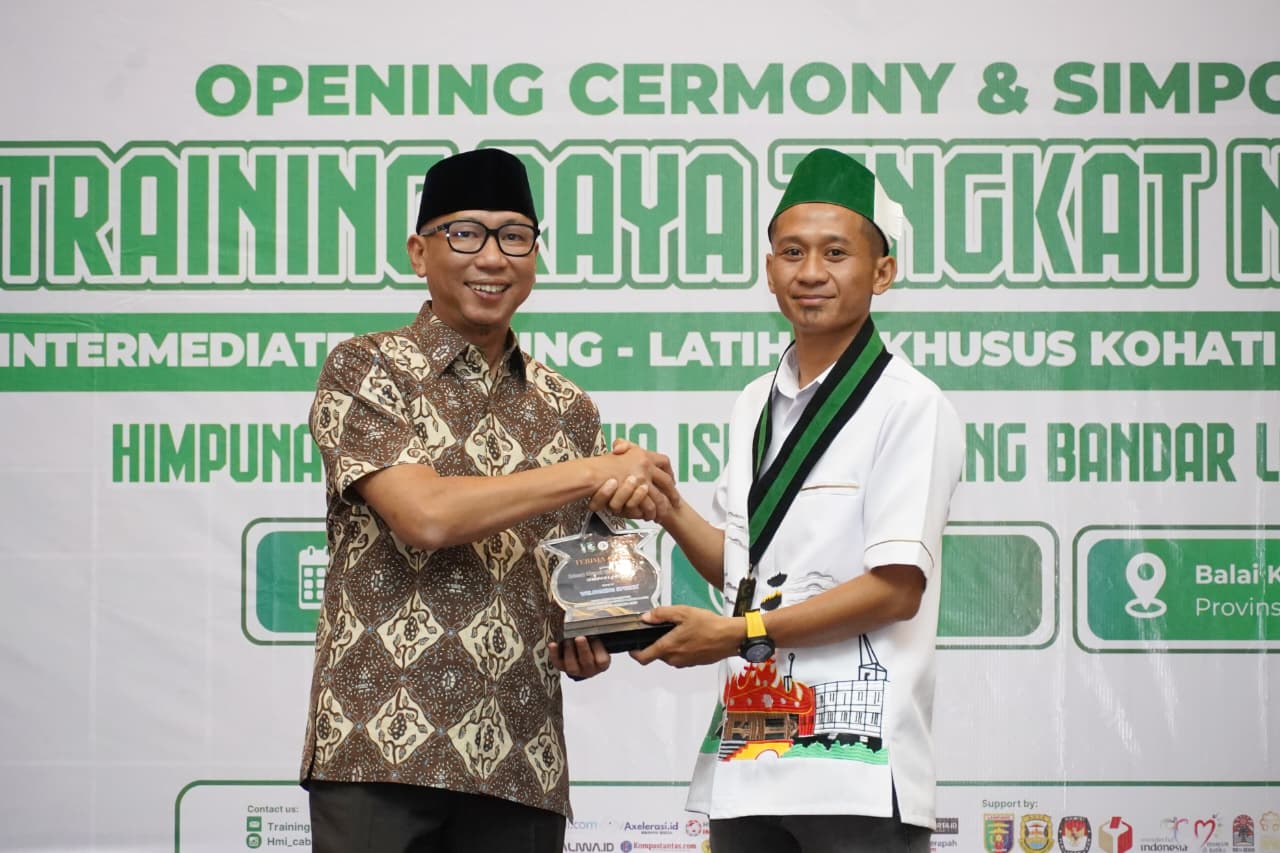 Buka Training Raya HMI, Gubernur Mirza Dorong Generasi Muda Jadi Pelopor Transformasi Bangsa